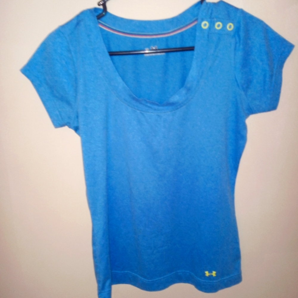 Under armour heat gear workout tee